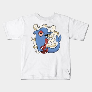 Dolphin Bong Kids T-Shirt